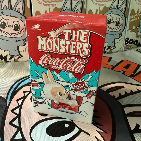 POPMART THE MONSTERS LABUBU coca cola series blind box figurine - Picture 2 of 3